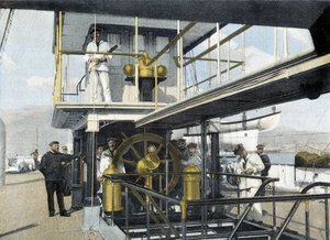 French Navy, Late 19th Century: Navigation Bar Exercise - Bibl. des Arts Deco.