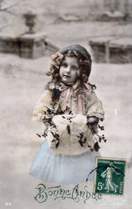 French postcard dated circa