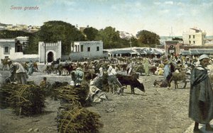 Grand Socco, Tangier, Morocco by French Photographer