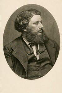 Gustave Courbet (b/w photo) by French Photographer