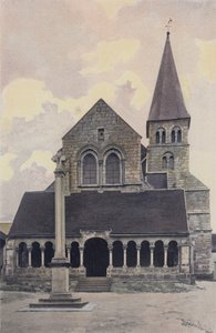 Hermonville, Church, West Facade