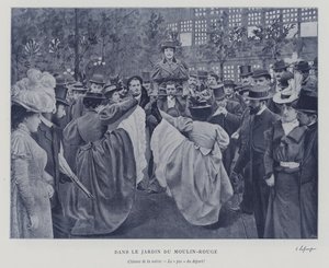 In the garden of the Moulin Rouge, Paris by French Photographer