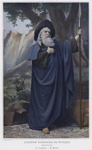 Jean-Francois Delmas as the Wanderer in Siegfried