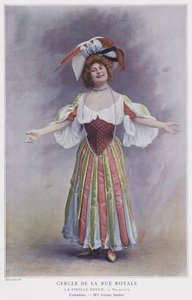 Jeanne Saulier as Colombine in The Old Review by French Photographer