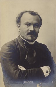 Jules Lemaitre (1853-1914), French critic and dramatist