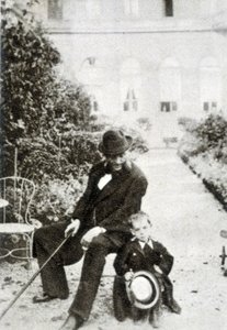 Jules ferry and his nephew Abel Ferry - photography by French Photographer