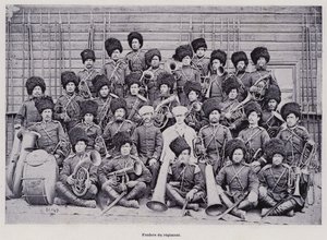 The Russian Army: Regiment Fanfare by French Photographer