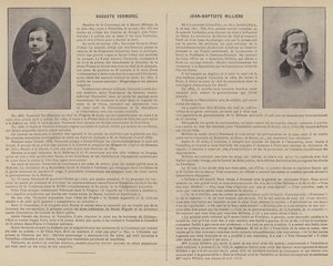 The Commune of Paris, Auguste Vermorel, Jean-Baptiste Milliere by French Photographer