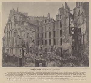 La Commune de Paris, The Red Cross, View Taken from Rue du Cherche-Midi