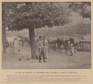 La Commune de Paris, Le Camp De Cavalerie Du Luxembourg Apres L