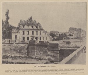 The Commune of Paris, Pont de Neuilly, Puteaux Side by French Photographer