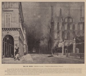 La Commune de Paris, Rue De Rivoli, Matinee du 24 mai
