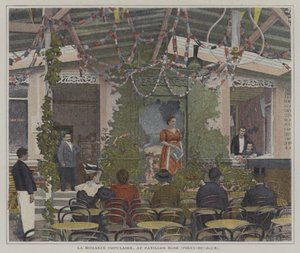 La Romance Populaire at the Pavillon Rose, Point-du-Jour, Paris by French Photographer