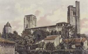 Larroumieu, Church (Former Collegiate) by French Photographer