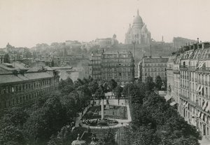 Antwerps Square and the Sacre-Coeur by French Photographer