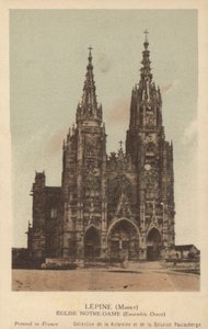 Lepine, Church Notre Dame by French Photographer