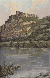 Les Andelys, Chateau Gaillard, Riverside