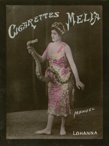 Lohanna, girl with snake
