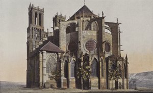 Mantes, Church of Notre-Dame by French Photographer