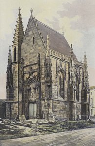 Menigoute, Chapel, Southwest View by French Photographer
