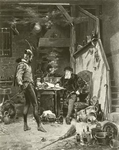 Mephistopheles and Faust by French Photographer