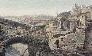 Minerve, View from the Edge of the Cesse by French Photographer