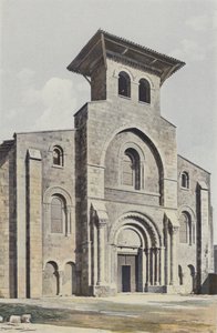 Moirax, Church, West Facade