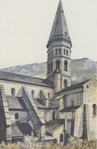 Nantua, Church, Bell Tower and North Transept