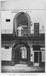 New Caledonia, Isle of Nou, House of Detention, from La Depeche Coloniale, 1903