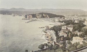 Nice, General View, from the Road to Villefranche