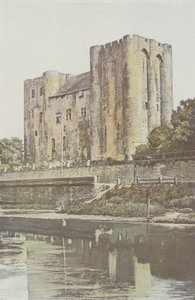 Niort, Castle, View from the Left Bank of the Sevre-Niortaise