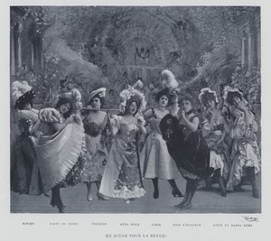 On Stage for the Revue! by French Photographer