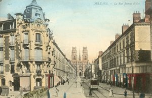 Orleans, Cathedral, Jeanne D