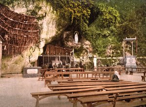 Our Lady of Lourdes by French Photographer