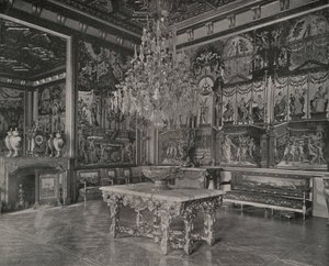 Palace of Fontainebleau, Reception Salon by French Photographer