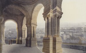 Paris, Basilica of the Sacred Heart, Porch by French Photographer