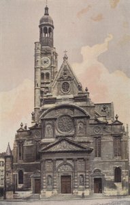 Paris, Church of Saint-Etienne-du-Mont, West Facade