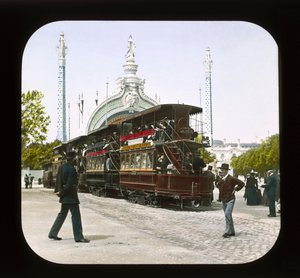 Paris Exposition: Main Entrance Gate, 1900