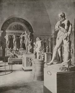 Paris: Gallery of the River God Tiber, Louvre Museum by French Photographer