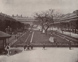 Paris: Garden of the Palais Royal by French Photographer