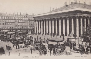 Paris, La Bourse by French Photographer