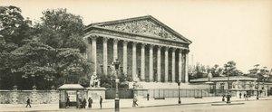Bourbon-Palace, Chamber of Deputies by French Photographer