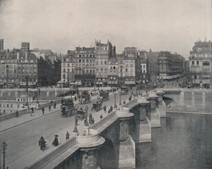 Paris: The Pont Neuf, or New Bridge by French Photographer