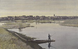 Peronne, The Marshes of the Somme by French Photographer