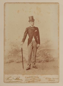 Photograph from a Souvenir Album in Memory of Boni de Castellane by French Photographer