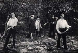 Photographic Staging: The Duel with the Spee by French Photographer