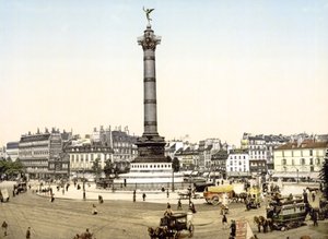 Place de la Bastille, Paris by French Photographer