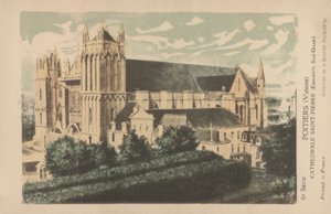 Poitiers, Vienne, Cathédrale Saint-Pierre by French Photographer