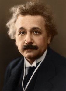 Portrait of Albert Einstein c.1922 by French Photographer
