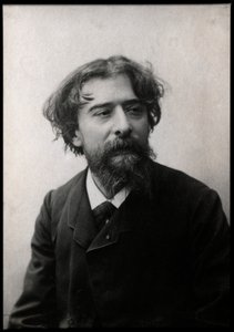 Portrait of Alphonse Daudet by French Photographer